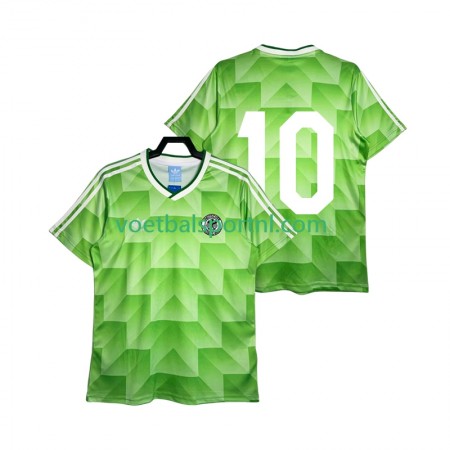 Duitsland 10 Retro Uit Shirt 1990